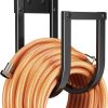 CT0431748JS_1 Garden Hose Holder Wall Mount - Metal Water Hose Hanger for Outside, Durable Hook for Garden, Garage, or Yard Storage