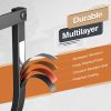 CT0431748JS_3 Garden Hose Holder Wall Mount - Metal Water Hose Hanger for Outside, Durable Hook for Garden, Garage, or Yard Storage
