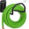 PeoMev Garden Hose Holder Wall Mount - Heavy Duty Water Hose Holders for Outside, Metal Hoses Hanger Sturdy Hose Reel Hooks for Garden