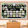 CT0434796JS_1 This is Your Year Bulletin Board Set Plant Motivational Classroom Decoration Inspirational Welcome Back to School Bulletin Board Cutouts for School Office Chalkboard Wall Door Decor Supply