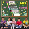 Welcome Back to School Bulletin Board Set Welcome Back Classroom Decorations Motivational Inspirational Quotes Bulletin Board in Our Back to School Era Cutouts for School Chalkboard Wall Door Decor