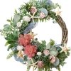 Shell Winter Spring Summer Wreath for Front Door