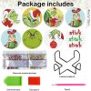 CT0519-DPK-42GT_2 Denylo pro 8 P cs Christmas Diamond Coasters Kits with DIY Christmas Diamond Art Coaster Non Slip Coaster for Adults Xmas Holiday Gift