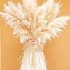 CT0609-BTR-03GT_2 40" inch 10 Stems Natural Pampas Grass Decor Tall, pompas Grass, Tall Pampas Grass for Wedding, Party, Farmhouse, Boho Home Decor