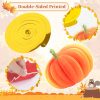 MARFOREVER Fall Thanksgiving Day Hanging Decorations, Thanksgiving Pumpkin Maple Leaf Hanging Swirls Happy Fall Banner Set for Thanksgiving Day Autumn Classroom Office Home Party Supplies Decor