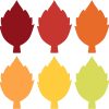 60 PCS Fall Cutouts for Bulletin Board Decoration, Maple Leaves Autumn Leaf Paper Cut Outs for Thanksgiving Fall Autumn Party Office Home School Classroom Bulletin Board Decoration
