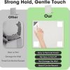 47"x35" Cork Boards for Walls, 12 Pack Bulletin Board for Office | Large Felt Wall Tiles, 48 Safe Removable Adhesive Tabs, No-Drill Install, 60 Push Pins Included, Light Camel