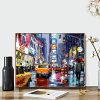 CT3264CT_3 QUITEDEW Paint by Numbers Kit for Adults,Times Square Adult Paint by Number Kits,Street Scenery,Manhattan Square Painting by Number Adult City Night View 16 x 20 Inch