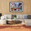 CT3264CT_4 QUITEDEW Paint by Numbers Kit for Adults,Times Square Adult Paint by Number Kits,Street Scenery,Manhattan Square Painting by Number Adult City Night View 16 x 20 Inch