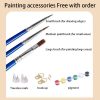 HULDFRDA Adult Paint by Number Kits On Canvas Japanese Samurai Adults' Paint-by-Number Kits Japanese Style Painting for Adults Color by Number DIY Paint by Numbers with Paints and Brushes,16x20 Inch