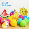 CTAC39CT_4 125pcs Pool Party Balloon Arch Kit with Green Blue Orange Hot Pink Yellow Beach Ball Balloons for Beach Hawaiian Luau Tropical Birthday decorations