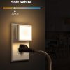 L LOHAS LED Night Lights Plug into Wall 2-Pack, 0.3W Plug in Night Light | Dusk to Dawn, 3000K Soft White, Bright Nightlight Auto-on/off, for Adults Kids Room Bedroom Bathroom Hallway Kitchen, Non-Dim