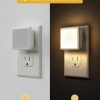 L LOHAS LED Night Lights Plug into Wall 2-Pack, 0.3W Plug in Night Light | Dusk to Dawn, 3000K Soft White, Bright Nightlight Auto-on/off, for Adults Kids Room Bedroom Bathroom Hallway Kitchen, Non-Dim