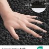 ILANGO Bathroom Rugs Dark Grey 36x24,Extra Soft Absorbent Chenille Bath Rugs,Thick Non-Slip Shaggy Bath Mat,Machine Washable Quick Dry Bath Mats for Bathroom Floor, Tub, Shower Accessories