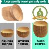 4 qt Air Fryer Liners, Ninja Foodi Liners, 200Pcs Air Fryer Liners Disposable 5qt 8 Inch Round, Circle Liners for Ninja AF101 AF150 XL AF161