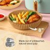 4 qt Air Fryer Liners, Ninja Foodi Liners, 200Pcs Air Fryer Liners Disposable 5qt 8 Inch Round, Circle Liners for Ninja AF101 AF150 XL AF161