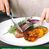 CTD-GR-1336GK_4 PHILIPALA 20 Piece Silverware Set, Stainless Steel Flatware Set for 4 Food Grade Novelty Flatware Cutlery Utensil Set Include Knife Fork Spoon Mirror Polished Dishwasher Safe