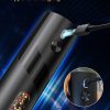 CTD-GR-469GK_3 CIRCLE JOY Electric Pepper Mill Grinder, Top-Refill Rechargeable Black Pepper Grinder with Upgraded Large Capacity for Home BBQ, Adjustable Coarseness, Led Light