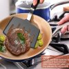 CTD-GR-916_3 Mixed 5 Piece Silicone Spatula Set, 600F Heat-Resistant No-Melt Rubber Spatula Handle and Blade - Kitchen Cooking Utensils for Nonstick Cookware, Spatula Turner for Egg,Pancake,Burger- Dishwasher Safe