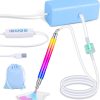 Electric Diamond Painting Pen with Adjustable Suction, Epainter Vacuum Diamond Art Painting Pen Without Wax, Accessories Tool for Setting AB Stones, Quiet and Long-Lasting (Blue)