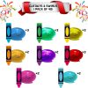 YQUQWN, 52 Pcs Back to School Crayon Hanging Swirls Decorations, No DIY, Back To School Swirls Crayon Classroom Decor, Welcome Back To School Decorations for Classroom Back to School Party Decorations
