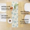 Blue Starfish Table Runner,Nautical Beach Table Runner Decor for Dinning Room Kitchen Summer Ocean Sea Decorations for Holiday Party, Housewarming Gifts for Women Friends Couple, 13X72Inches