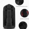 Dalykate Backpack Laundry Bag, Laundry Backpack with Shoulder Straps and Mesh Pocket Durable Nylon Clothes Hamper Bag with Drawstring Closure for College, Travel, Laundromat, Apartment