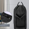 Dalykate Backpack Laundry Bag, Laundry Backpack with Shoulder Straps and Mesh Pocket Durable Nylon Clothes Hamper Bag with Drawstring Closure for College, Travel, Laundromat, Apartment