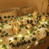 Vine with Fairy Lights, 2 Pack 40LEDs Vine Lights Green Ivy Vines String Lights Battery Operated, Artifical Garland Leaf with Fairy Light for Bedroom Dorm Wall Decor