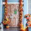 Estivaux 2 Pieces Football Bows for Wreath, American Football Wreath Bows Brown Green Burlap Bow Rugby Craft Bow Sports Farmhouse Tree Bows for Front Door Football Game Decorations