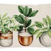 PANDICORN Botanical Boho Spring Throw Pillow Covers 12x20 Inch Green Plant Greenery Outdoor Spring Summer Decor Farmhouse Lumbar Decorative Throw Pillows Cases Decorations for Couch Sofa Porch