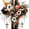 Diamond Art Kits for Adults Cross Diamond Painting Kit 12x16inch | 5D Religion Cross Diamond Art Kit for Adult, DIY Full Drill Gem Art Diamond Dots Crafts Kits for Home Wall Decor Gifts