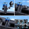 GUWEZ Phone Holders for Your Car [Military Grade Suction Ultra Strong Base] Cell Phone Car Holder 3 in 1 Dashboard/Windshield/Air Vent Hands-Free for Video Installation Kit iPhone Android