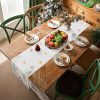CTSEV-AP-1392_3 Spring Table Runner,Wildflowers Table Cloth Floral Butterfly Table Decoration Seasonal Summer Decorations for Home Kitchen Dining Indoor Farmhouse Decor 13x72 Inch (13x72 Inch, Floral-01)