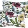 Waterproof Outdoor Lumbar Pillow Covers Set of 2,Home Decor for Garden Patio Furniture,Couch,Sofa 12"x20" Inch Decorative Pillows Cover Only,NO Insert(Butterfly Flower)