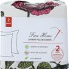 Waterproof Outdoor Lumbar Pillow Covers Set of 2,Home Decor for Garden Patio Furniture,Couch,Sofa 12"x20" Inch Decorative Pillows Cover Only,NO Insert(Butterfly Flower)