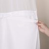 River Dream Fabric Snap in Shower Curtain Liner Replacement,White,70x54 | with Magnets,Detachable Liner,Quick Dry，Machine Washable，Fit for River Dream 71(W) x 74(H) with Window Shower Curtain