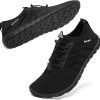 Racqua Water Shoes Womens Mens Quick Dry Barefoot Shoes Swim Lightweight Surf Beach Pool Aqua Shoes