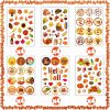 MISS FANTASY Fall Stickers for Kids, Autumn Stickers Thanksgiving Stickers | Fall Seasonal Stickers Bulk Thanksgiving Pumpkin Maple Leaves Stickers for Adults Cards Envelope Classroom Gift Party Supplie