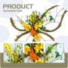 idyllic Butterfly Shaped Wreath with Pastel Berries and Floral Spring Artificial Wreaths for Front Door Decor