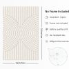 Modern Abstract Pictures Wall Art Boho Neutral Canvas Wall Art Minimalist Wall Decor Black Brown Artwork Abstract Modern Painting Prints for Living Room Bedroom 16x24 Inch Set of 3 (UNFRAMED)