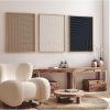 Modern Abstract Pictures Wall Art Boho Neutral Canvas Wall Art Minimalist Wall Decor Black Brown Artwork Abstract Modern Painting Prints for Living Room Bedroom 16x24 Inch Set of 3 (UNFRAMED)