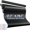 WF4926MAX_2 Chalkboard Wall Sticker Wall Decal Blackboard Wallpaper Large Chalkboard Contact Paper Roll KDG Self Adhesive DIY Reusable Erasable Stickers