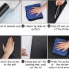 WF4926MAX_3 Chalkboard Wall Sticker Wall Decal Blackboard Wallpaper Large Chalkboard Contact Paper Roll KDG Self Adhesive DIY Reusable Erasable Stickers