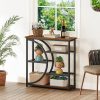 WF5679MAX_4 Snughome Entryway Table, Narrow Console Table, Industrial Sofa Table with 5 Tier Storage Shelves, Entrance Table for Hallway, Behind The Couch, Living Room, Foyer