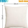 YeeJu Set of 4 Patriotic Throw Pillow Covers 18x18 4th of July Pillow Covers American Flag Fourth of July Memorial Day Independence Day Red White Blue Veteran Pillow Cases for Home Outdoor Decoration