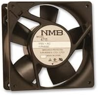 1 4715FS-12T-B50-D00 AC Fans AC Axial Fan, 119x38mm, 115VAC, 110CFM, 14.4W, Flange, Terminal