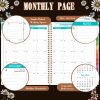 3 2026-2027 Teacher Planner, Lesson Planner 2026-2027, 8.5" x 11", July 2026 - Jun. 2027, Colorful Monthly Tabs, Inner Pocket