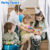 SUNPROUND 130Pcs Mochi Squishy Toys, Kawaii Squishies, Mini Fidget Toys Bulk for Kids, Party Favors Class Prizes Valentines Day Easter Egg Fillers,Christmas Goodies Bag Stuffers for Boys Girls