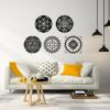 Sacred Geometry Stencil 8inch Metatron's Cube/The Flower of Life Stencils | Reusable Stencils for Crafts Drawing Templates for Wall Canvas Paper Art Crafts